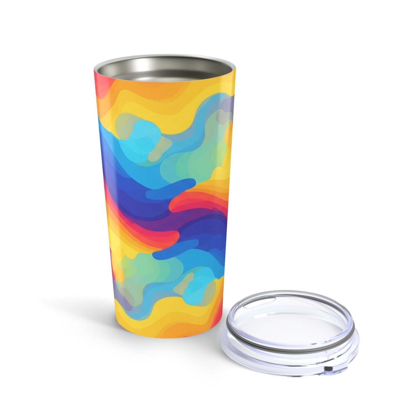 20oz Double Wall Stainless Steel Tumbler With Vacuum Insulation Keeps Beverages Hot Or Cold Travel Coffee Mug With