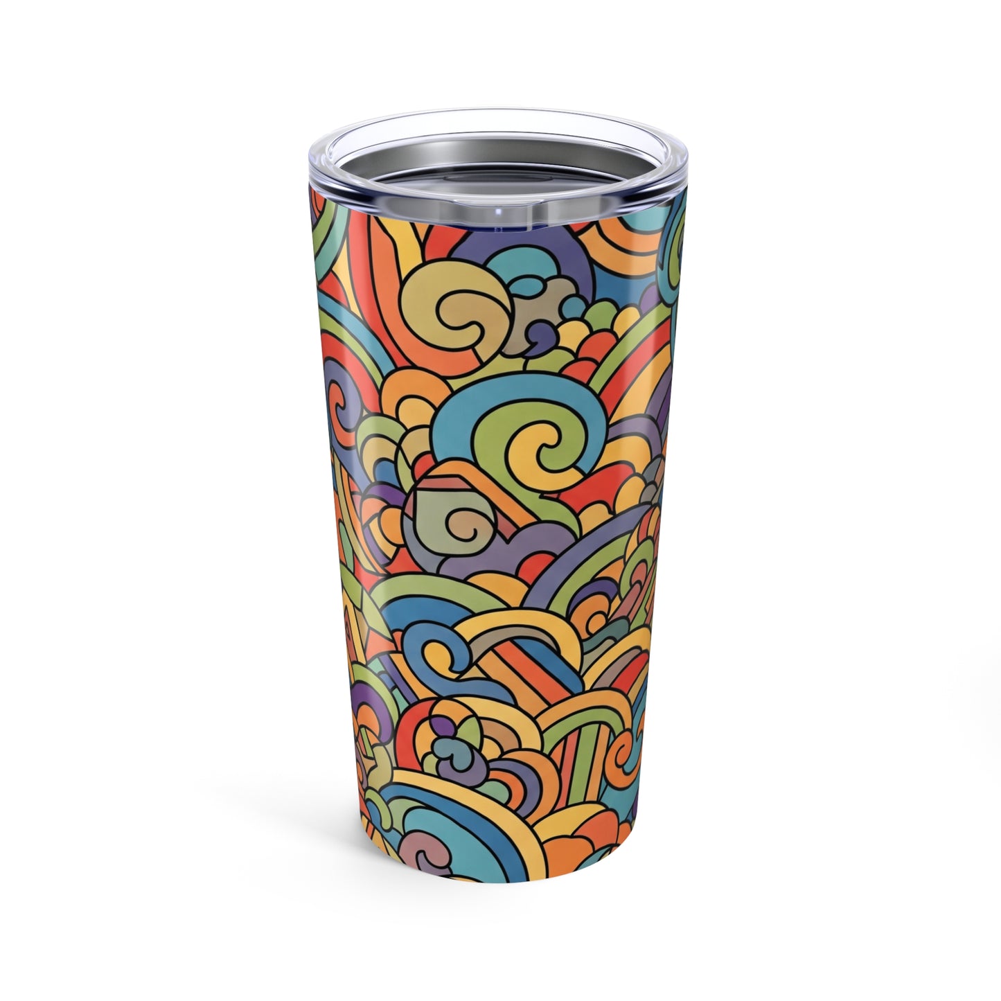 20Oz Stainless Steel Tumbler With Double Wall Vacuum Insulation Spill Resistant Travel Mug With Lid For Hot Or