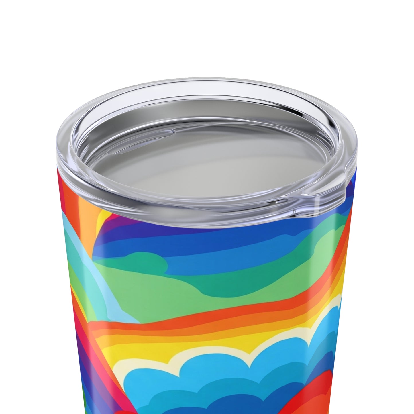 20oz Stainless Steel Tumbler With Double Wall Insulation Spill Resistant Printed Travel Mug Durable Dishwasher Safe