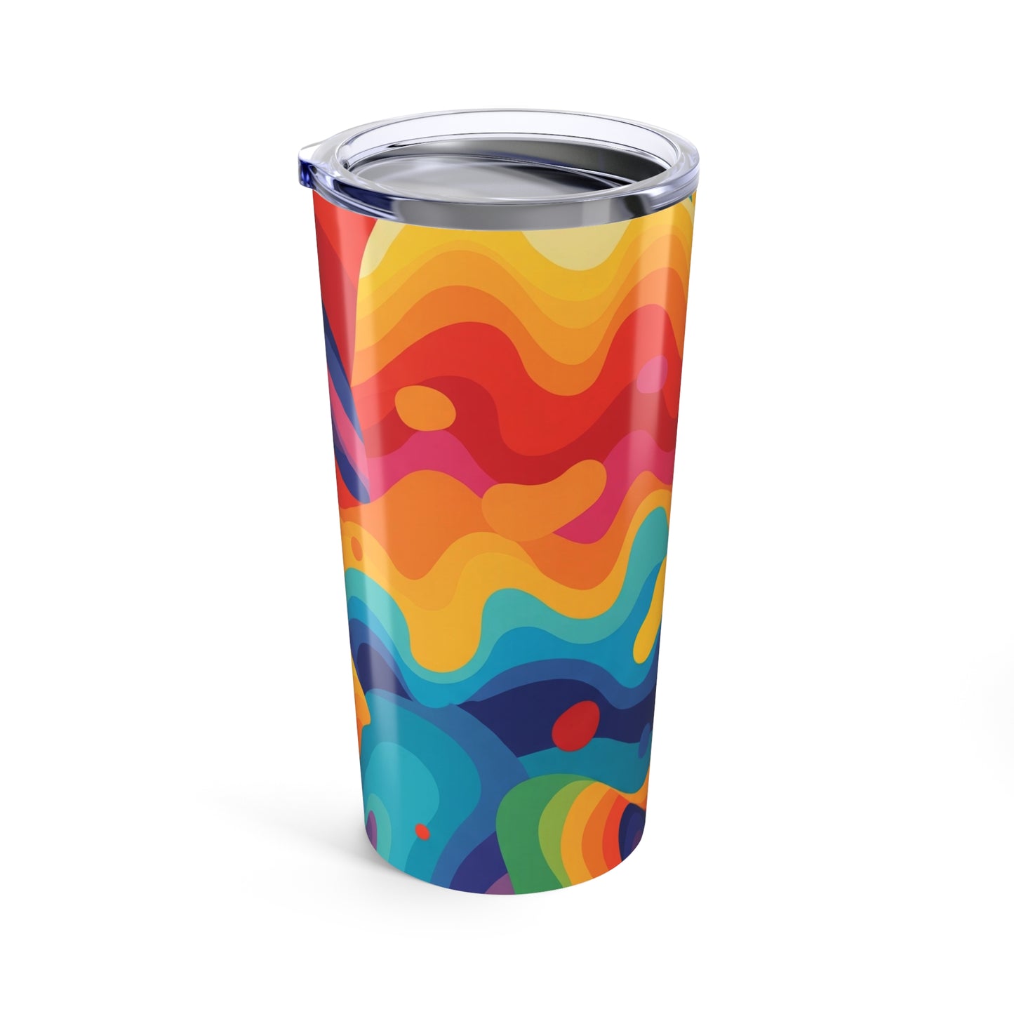20oz Stainless Steel Tumbler With Double Wall Vacuum Insulation Durable Leak Proof For Hot Or Cold Beverages Lid