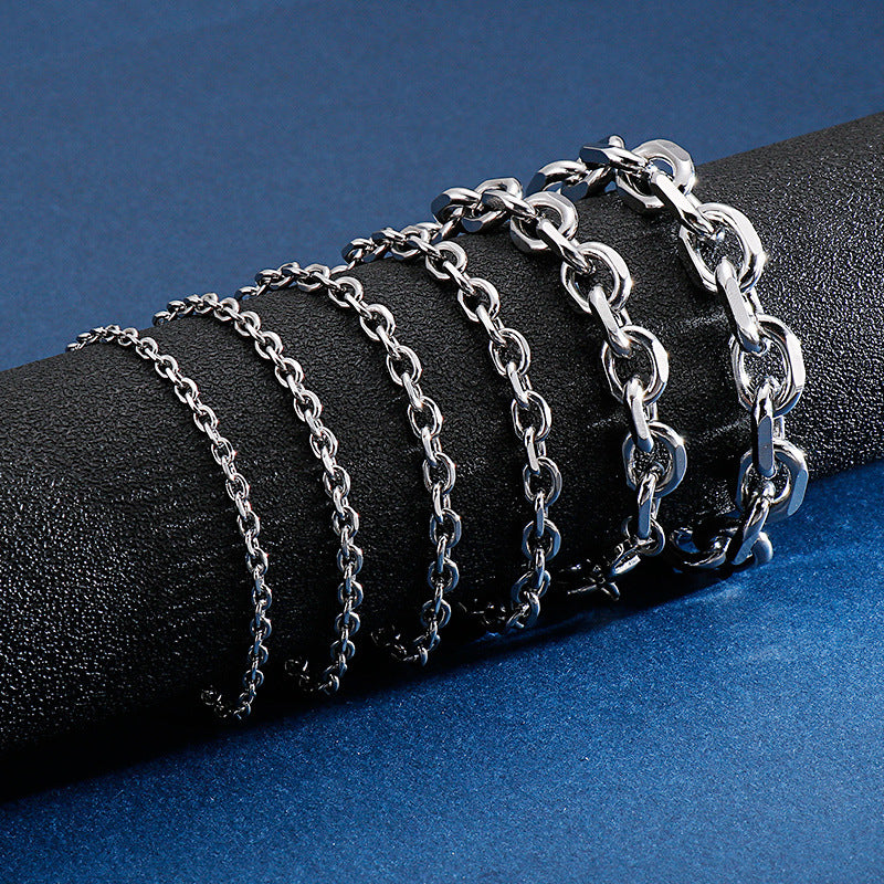 Polished Stainless Steel Bracelet for Men and Women Titanium Steel Hip Hop Bangle Punk Style Unisex Wear Today