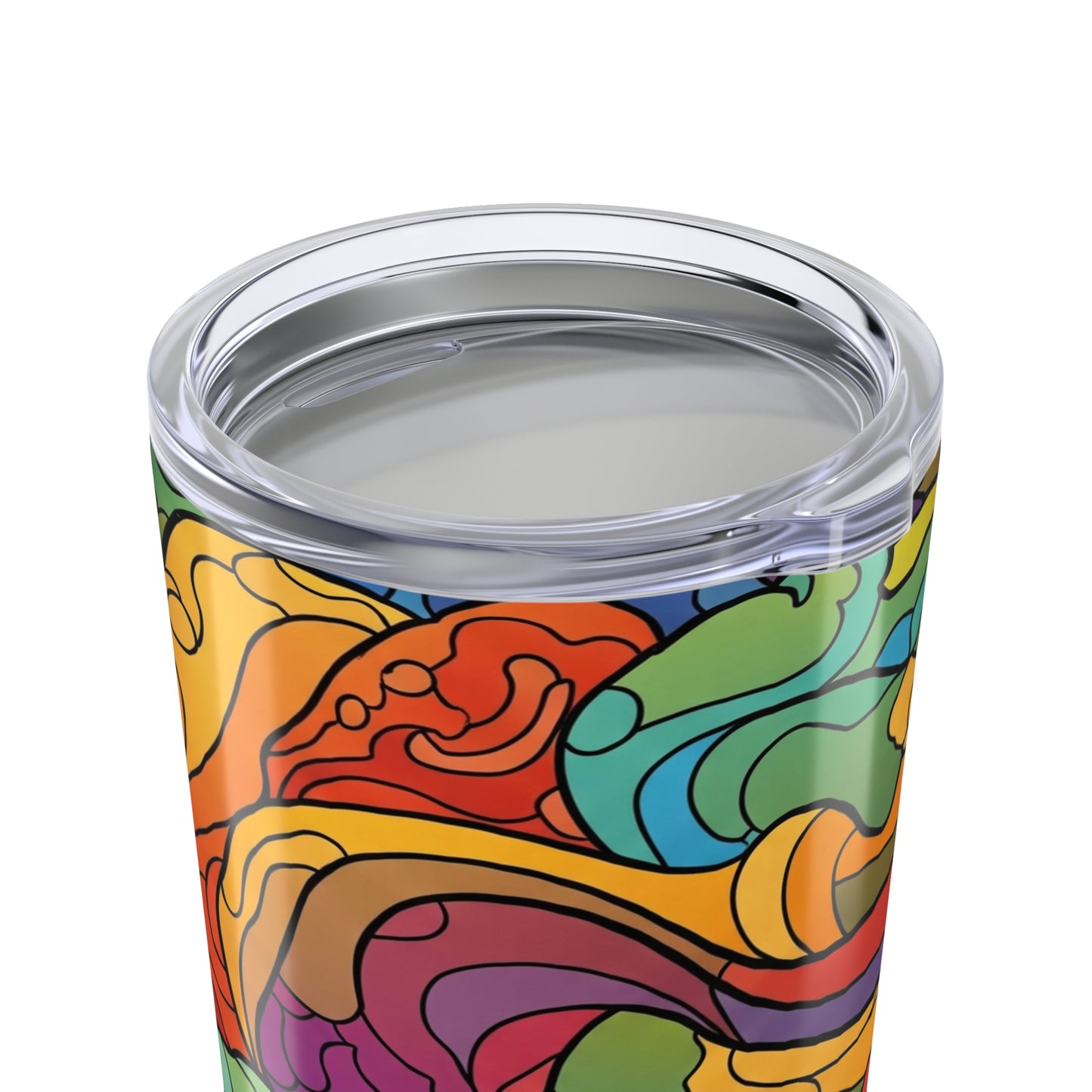 20 Oz Stainless Steel Tumbler With Double Wall Vacuum Insulation Leak Proof Travel Mug With Lid Durable Print