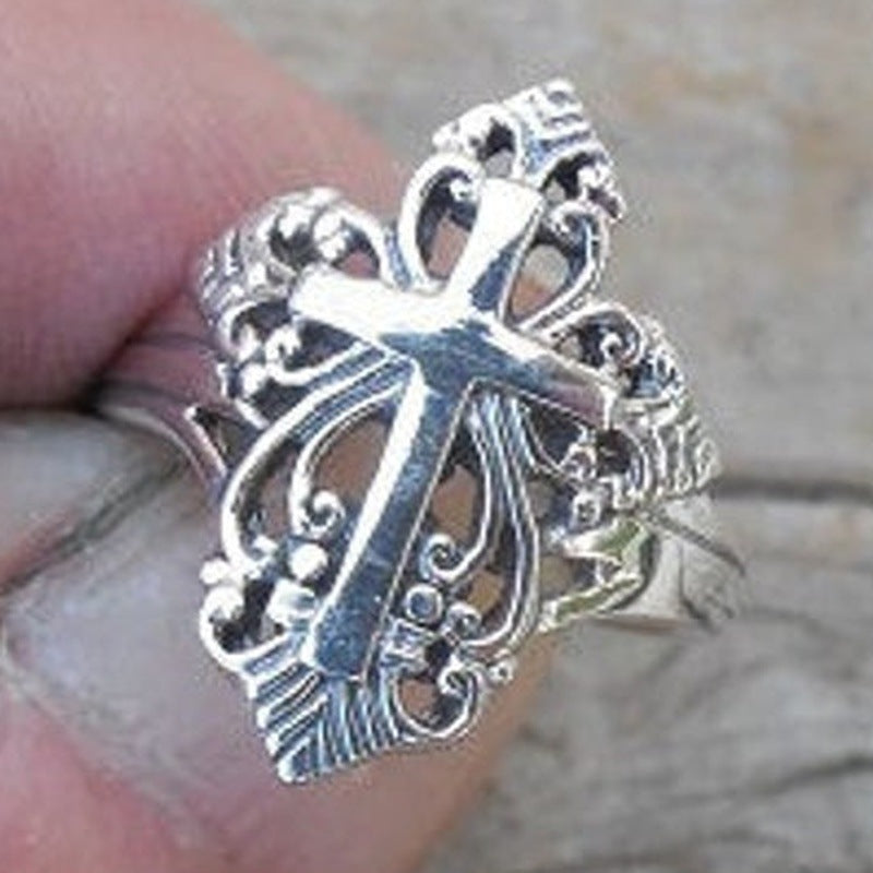 Couple Rings For Men And Women Geometric Punk Alloy Ring Set Size 6 7 8 9 10 Unisex Perfect Gift For Couple ID