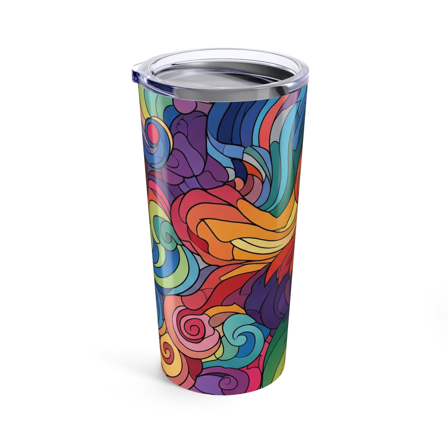 20oz Double Wall Vacuum Insulated Stainless Steel Tumbler Durable Travel Cup For Hot And Cold Beverages Dishwasher