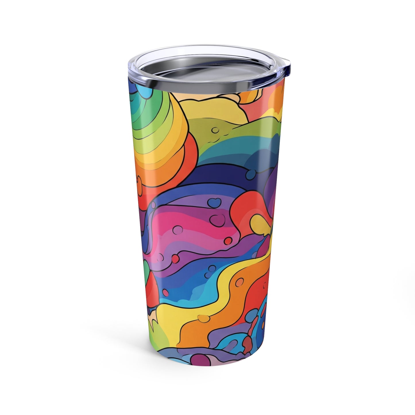 20oz Stainless Steel Tumbler Double Wall Vacuum Insulation Printed Durable For Hot And Cold Drinks Dishwasher Safe