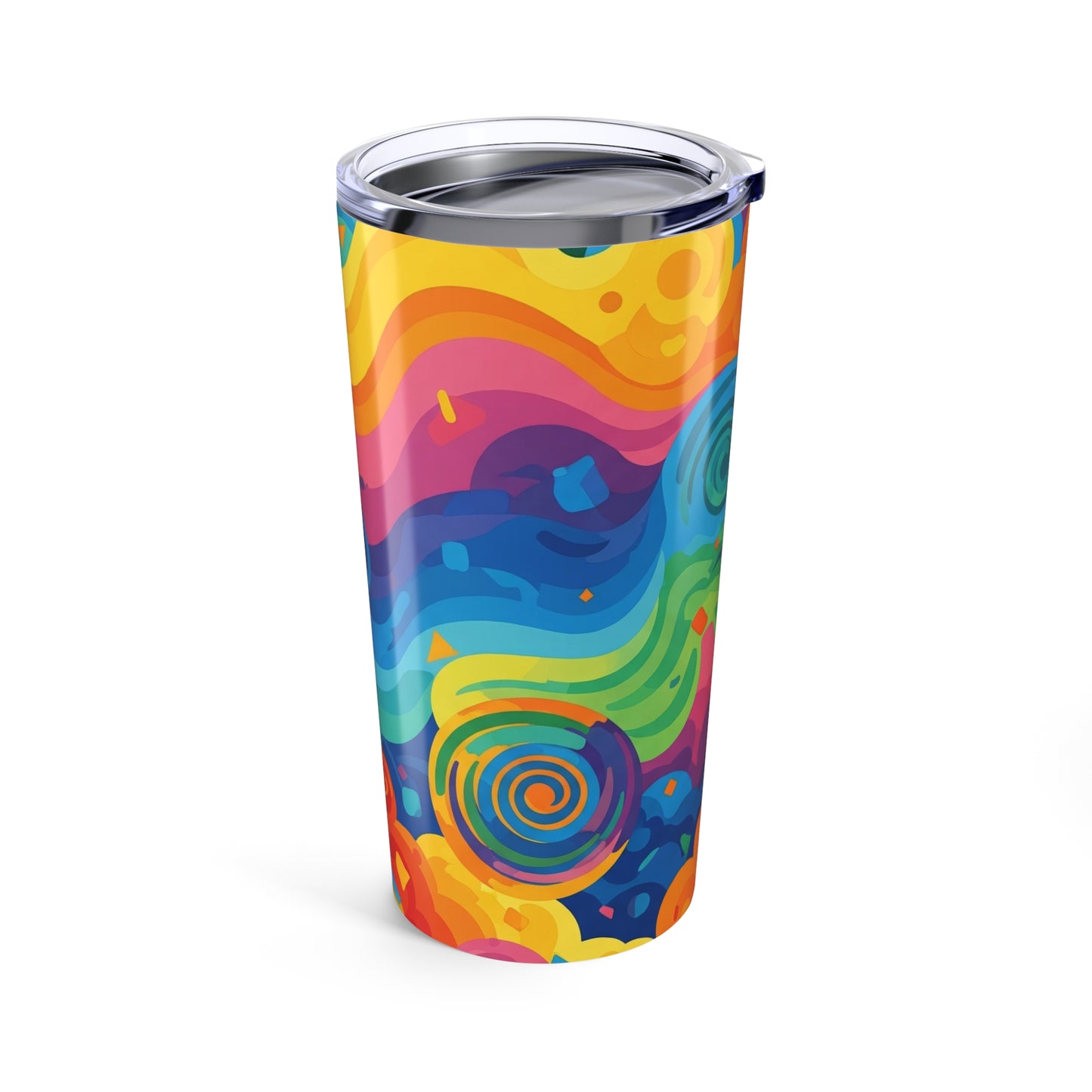 20oz Stainless Steel Tumbler With Vacuum Insulation Leak Proof BPA Free Printed Travel Mug For Hot And Cold