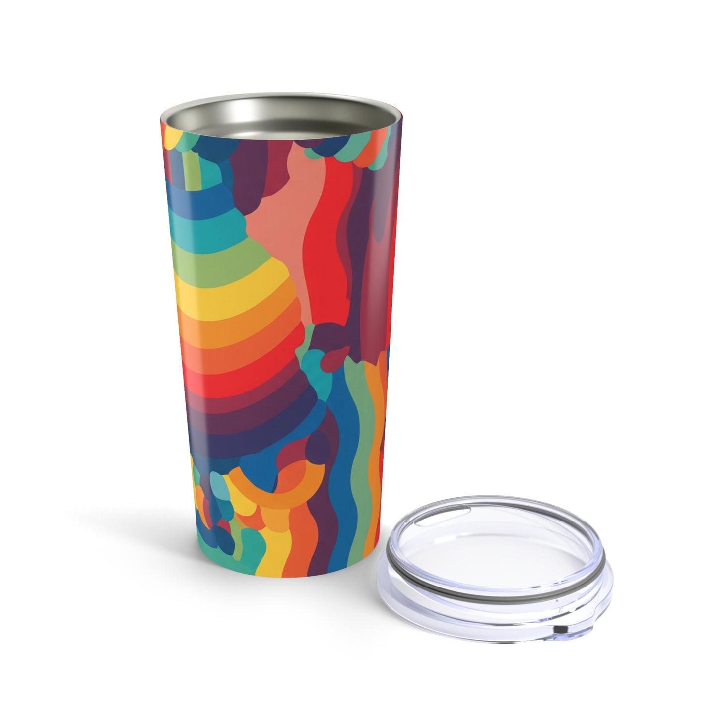 20oz Stainless Steel Tumbler With Double Wall Vacuum Insulation For Hot And Cold Beverages Durable And Dishwasher