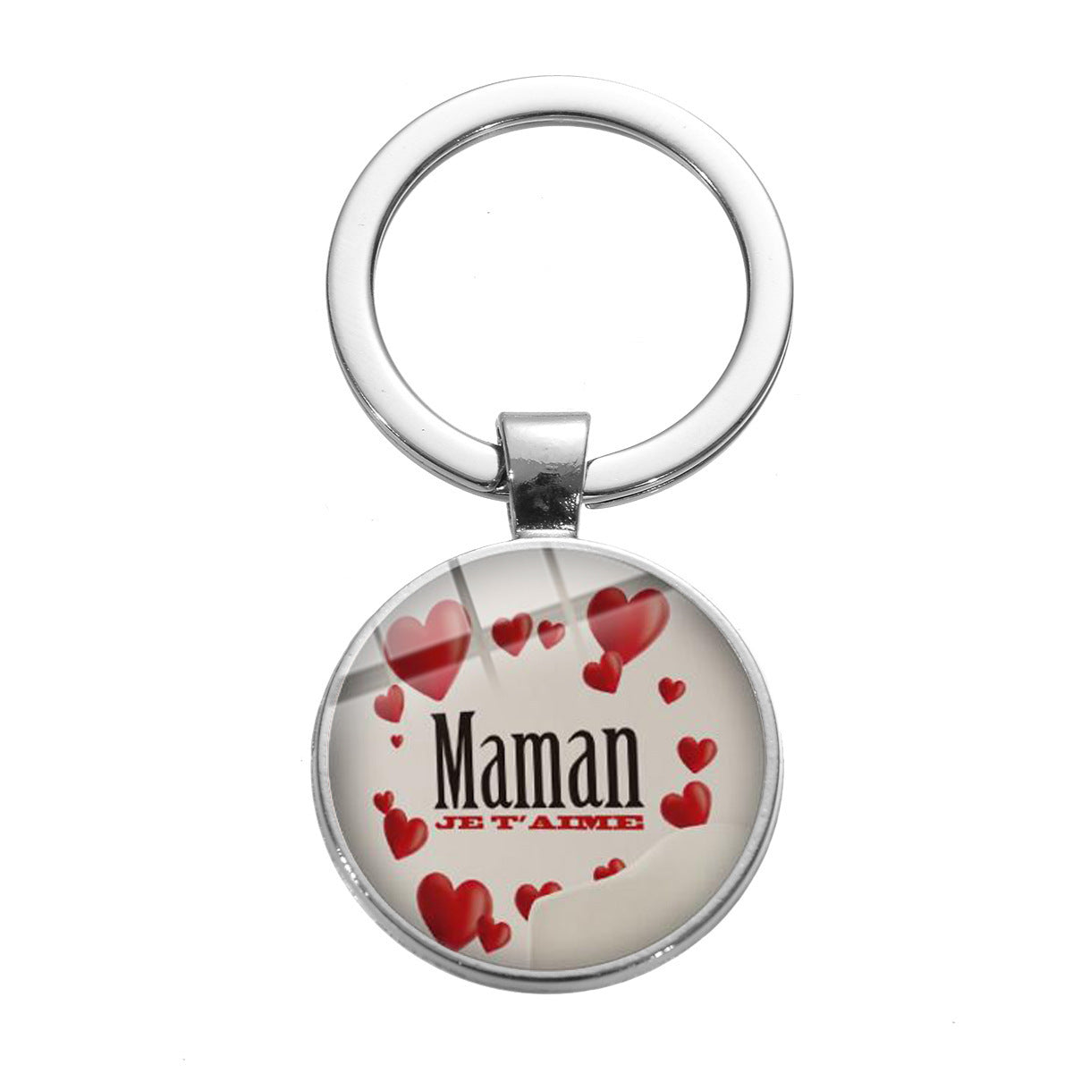 Mom Keychain Gift Zinc Alloy Key Ring Decorative Pendant For Mothers Day And Special Occasions For Mom On Any Occasion