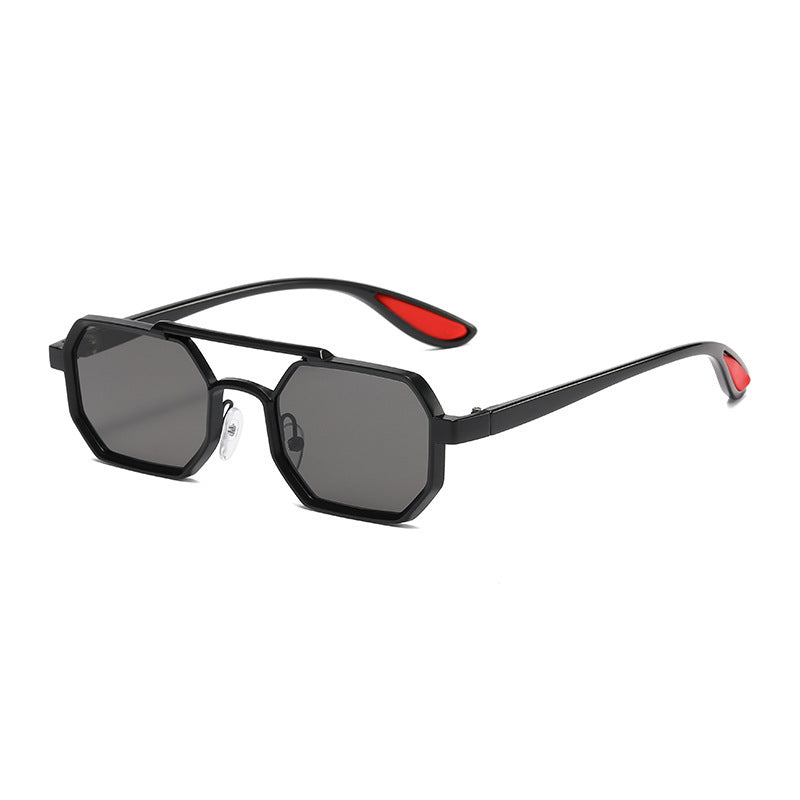 Large Frame Sunglasses Style Eyewear Non Polarized UV400 Protection Full Frame Metal Unisex Casual Sun Glasses