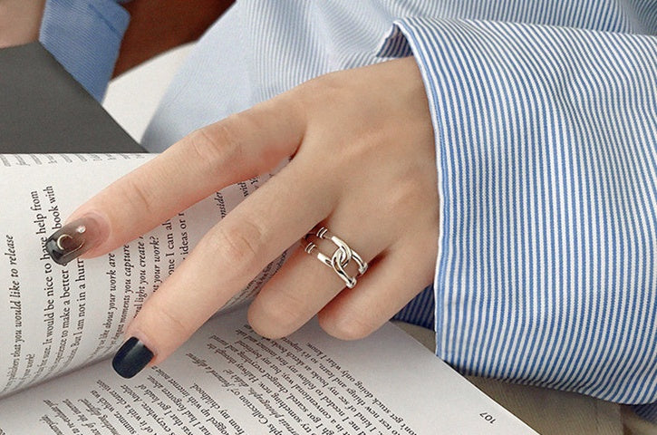 Copper Cross Cut Ring Fashion Jewelry With Elegant Band For Daily Wear And Special Occasions For Everyday Wear