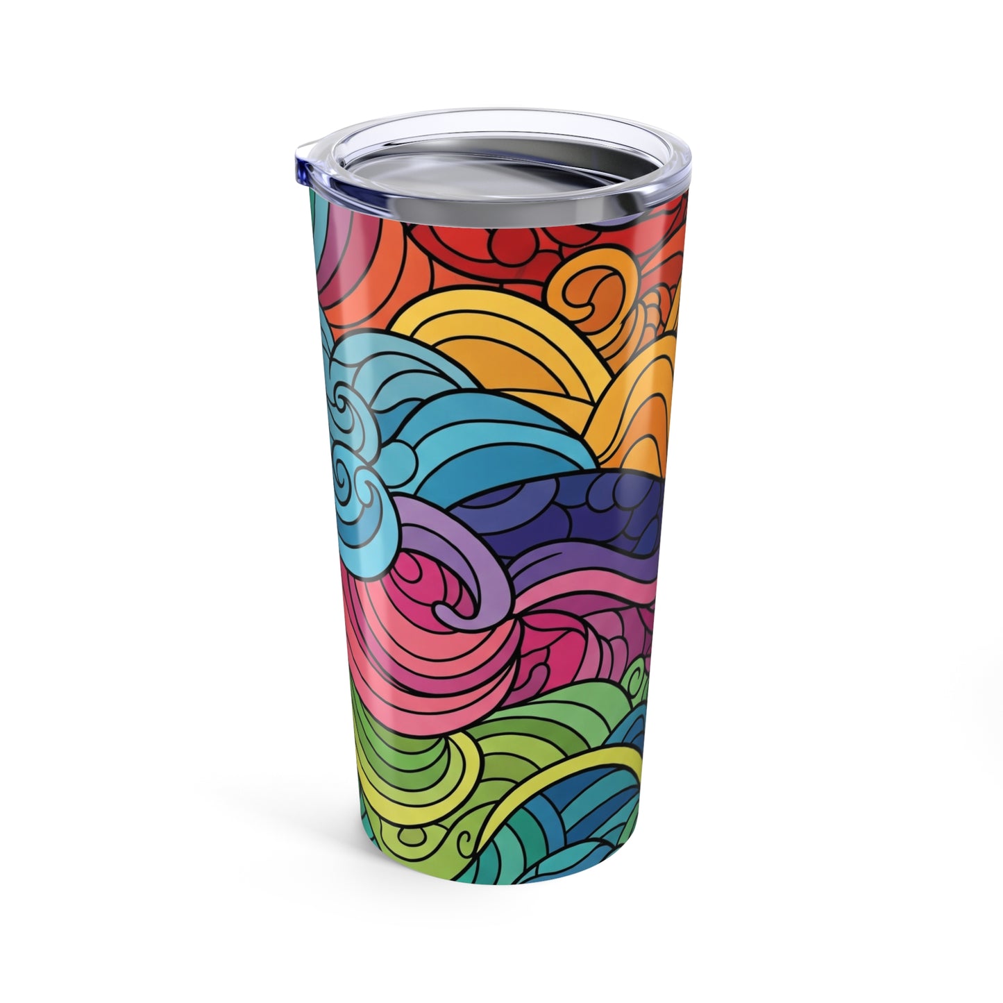 20 Ounce Stainless Steel Tumbler With Double Wall Vacuum Insulation Leak Proof Durable Travel Mug For Hot Or Cold