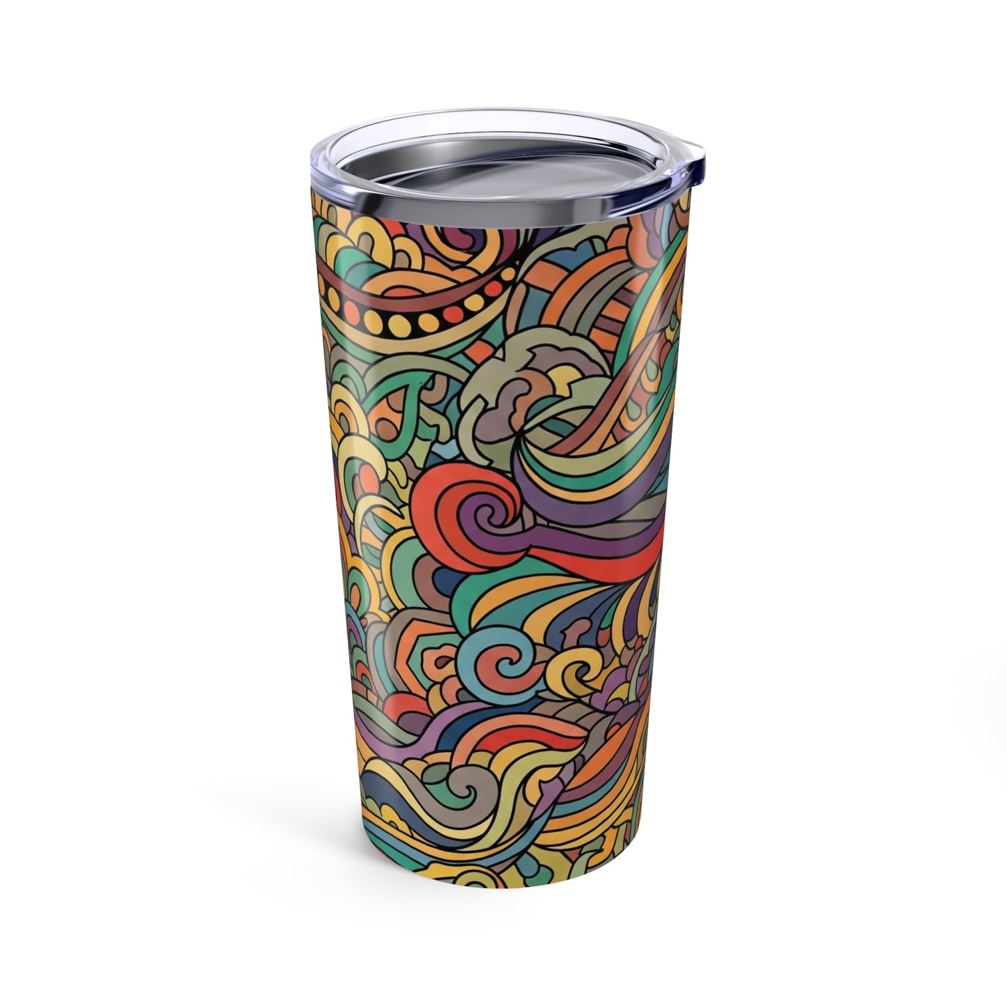 20oz Stainless Steel Travel Mug With Double Wall Vacuum Insulation Keeps Beverages Hot Or Cold And Spill Resistant