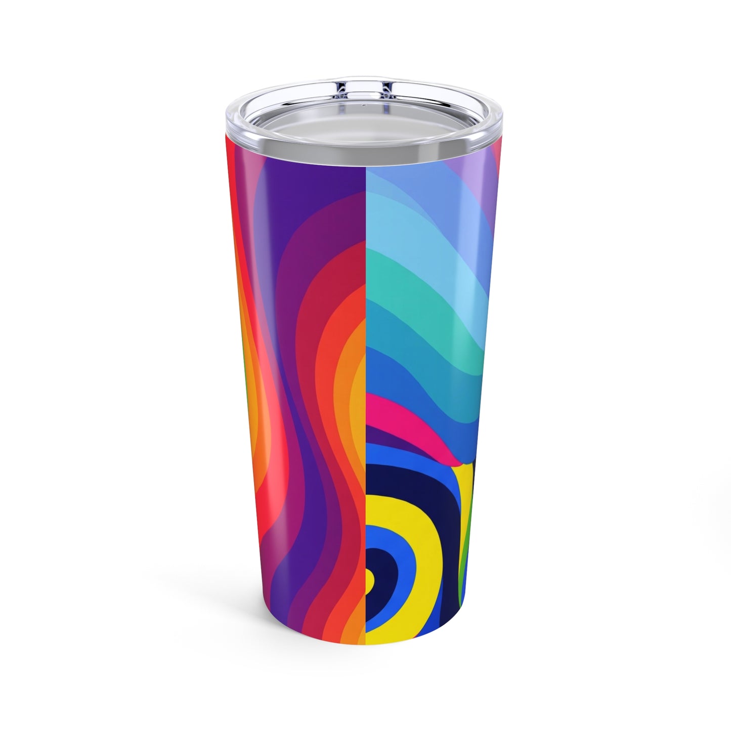 20oz Stainless Steel Tumbler With Double Wall Vacuum Insulation Leak Proof Lid Printed Travel Mug For Office Use