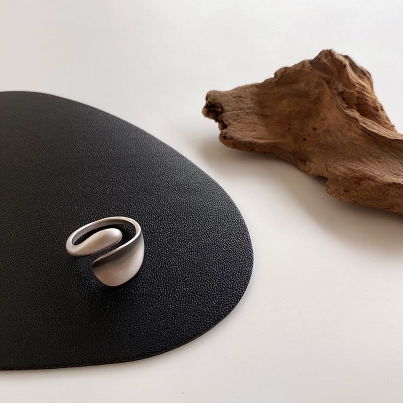 Womens Adjustable Index Finger Ring Gold Plated Copper Geometric Design Fashion Jewelry Everyday Wear New Look