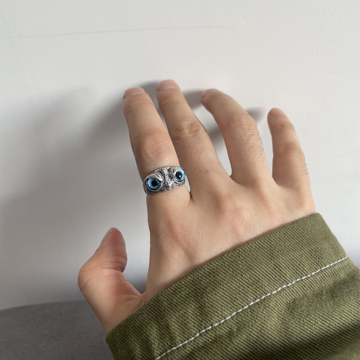 Womens Adjustable Animal Ring Open Fashion Korean Design Electroplated Copper Alloy Ring High Quality Chic Day