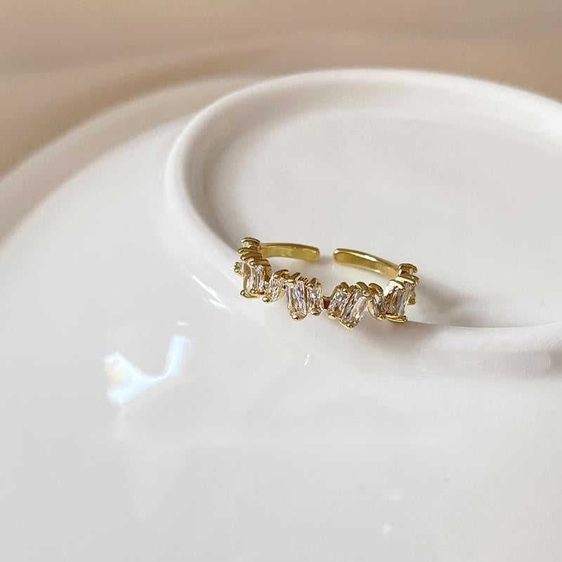 Unisex Index Finger Ring Silver Plated Gold Plated Simple Everyday Ring Fashion Jewelry Gift For Everyday Wear