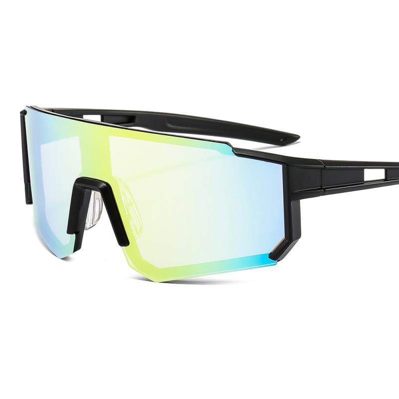 Cycling Glasses Large Frame UV400 PC Lens Sports Eyewear Clear Vision For Bike Riding Glasses Non Polarized Gear