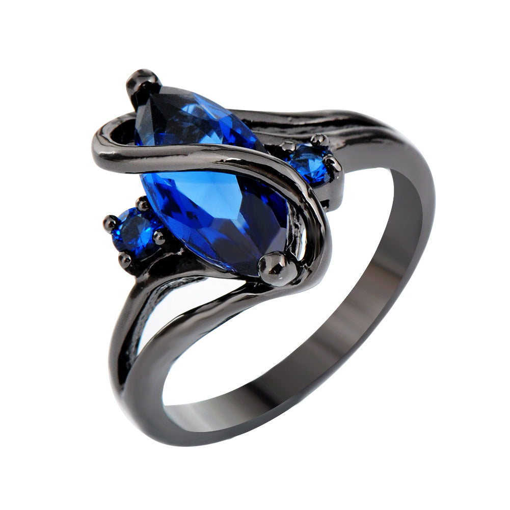 Mens S Shaped Zircon Diamond Ring Gold Plated Copper High End Quality Jewelry For Daily Wear Special Occasions