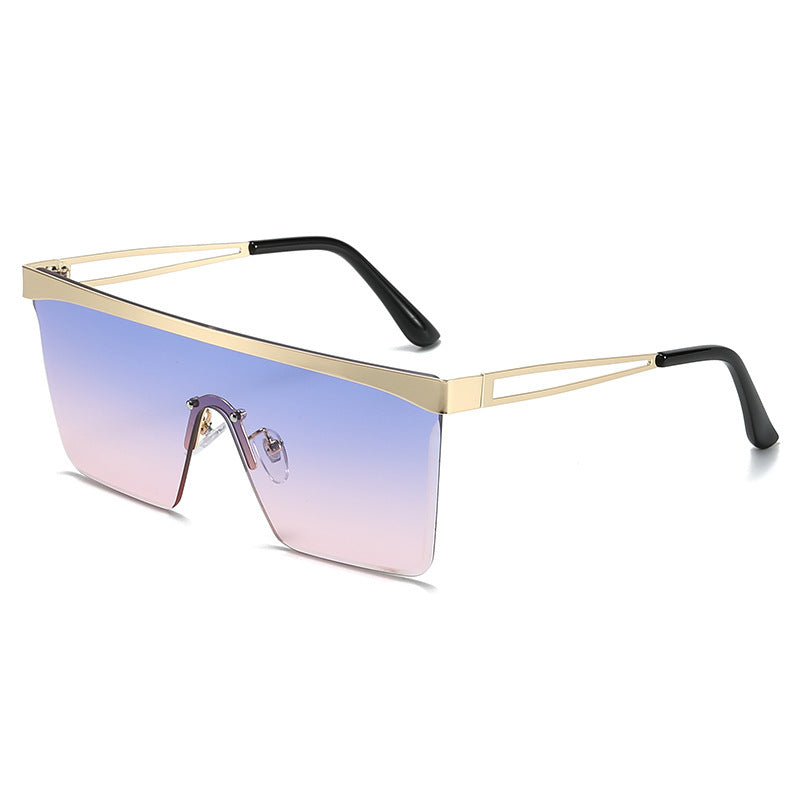 Square Sunglasses Metal Frame PC Lens UV Protection For Travel And Everyday Wear Fashion For Daily Travel Gear