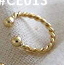 Sterling Silver Earbuckle Inside Minor Simple Twist Double Earrings For Everyday Wear Hypoallergenic Daily Wear