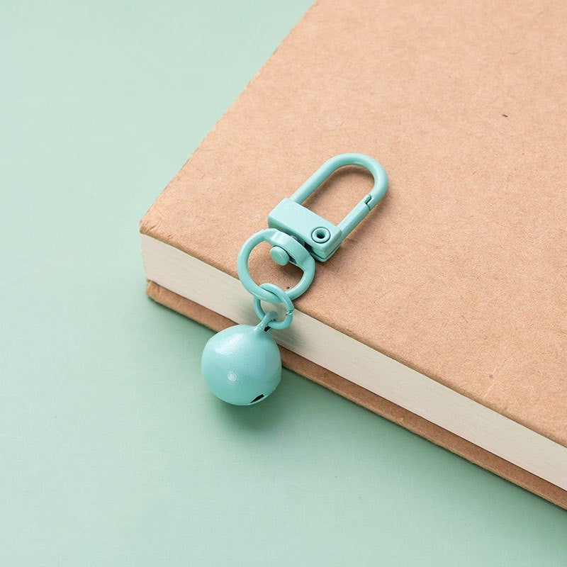 Iron and Copper Bell Keychains Pendants Durable Metal Key Chains Accessories Decorative Charms for Purses Bags
