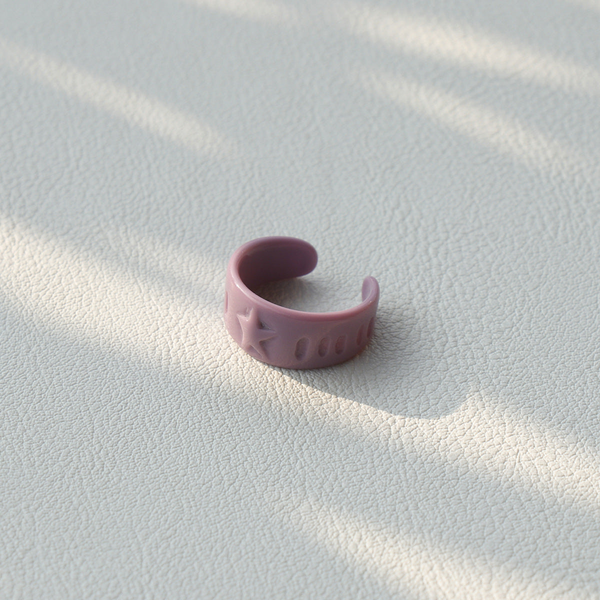 Womens Geometric Alloy Ring Candy Color Drip Design Oil Injected Finish Trendy Fashion Jewelry Geometric Ring