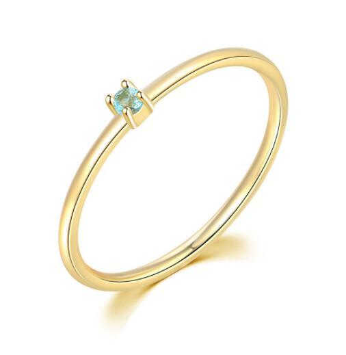 Geometric Copper Inlaid Zircon Ring For Women Elegant Simple Fashion Jewelry Accessories Everyday Sparkle Glow