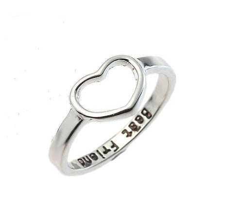 Couple Rings Electroplated Alloy Set For Men And Women Fashion Jewelry Love Ring Matching Goldtone Silver Tone