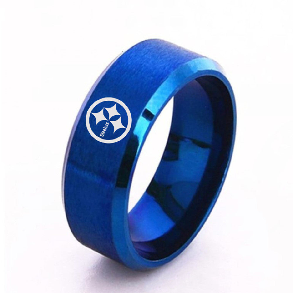 Men Stainless Steel Ring Fashion Durable Accessory For Daily Wear Modern Statement Jewelry Gift For Daily Wear