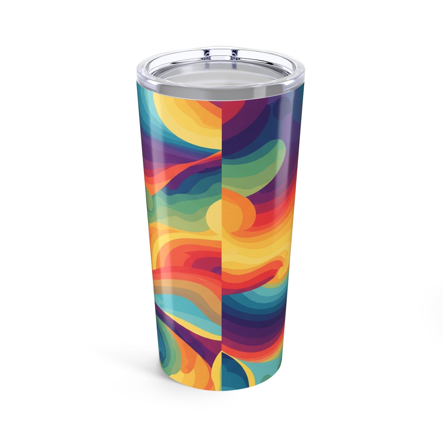 20oz Printed Stainless Steel Travel Mug With Double Wall Vacuum Insulation Leak Proof Lid For Hot And Cold