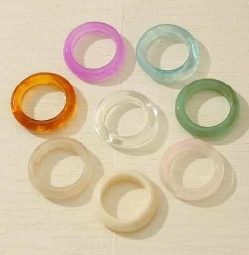 Unisex Peach Heart Ring Set With Rhinestones Dripping Oil Finish Alloy Jewelry For Women And Girls Trendy Accessory