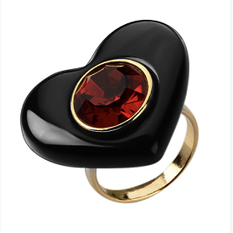 Womens Flower Ring European Designer Geometric Curvature Alloy Electroplated Fashion Rings For Women Party Ring