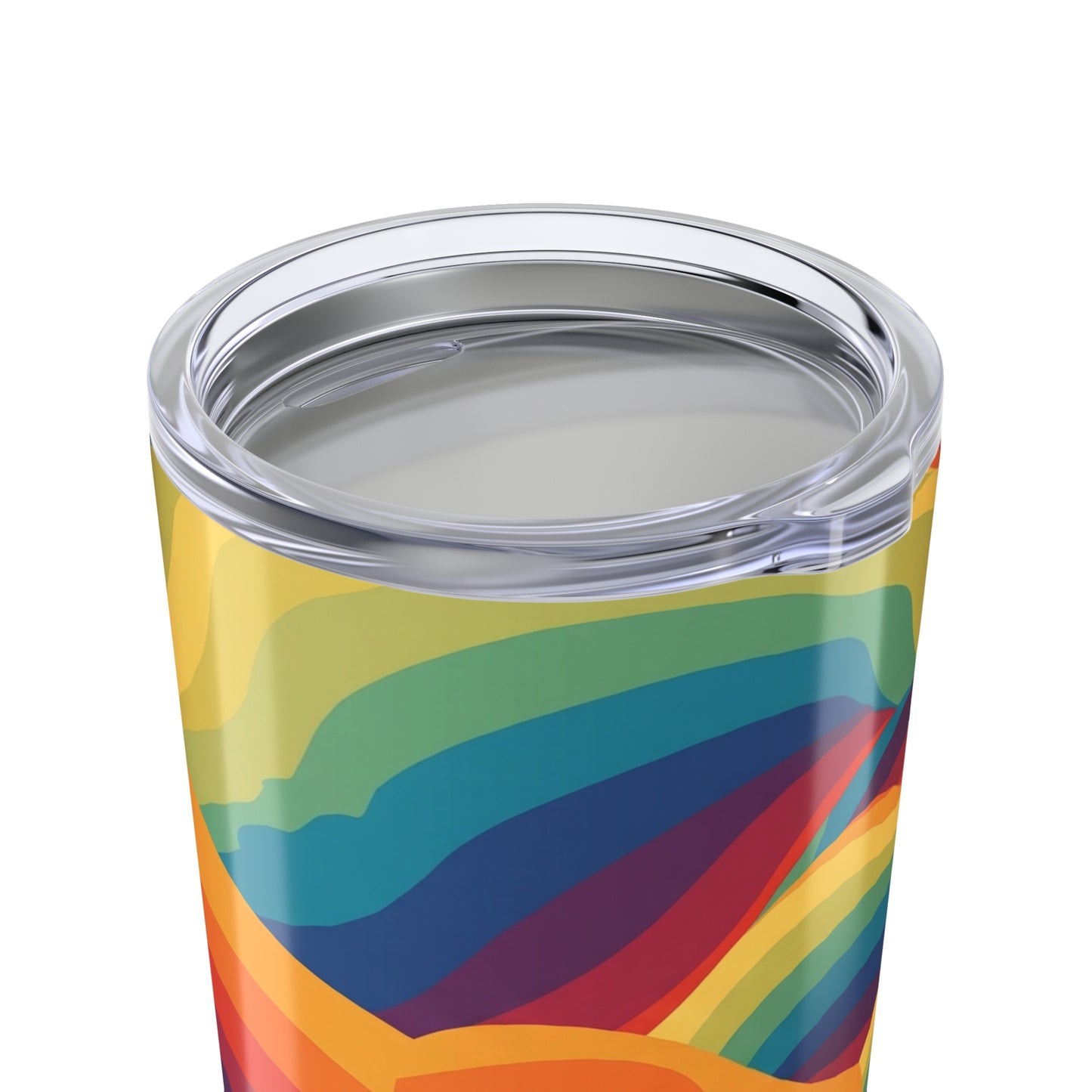 20oz Stainless Steel Printed Tumbler With Double Wall Vacuum Insulation Travel Mug Spill Proof Thermal Coffee