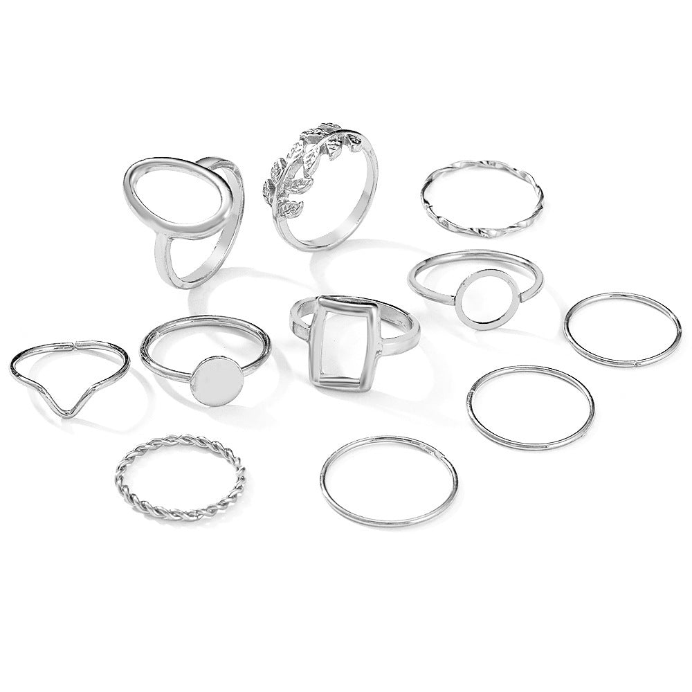 Knuckle Ring Vintage Snake Elephant Alloy Rings Set Unisex Shape Fashion Jewelry Durable Statement Finger Ring