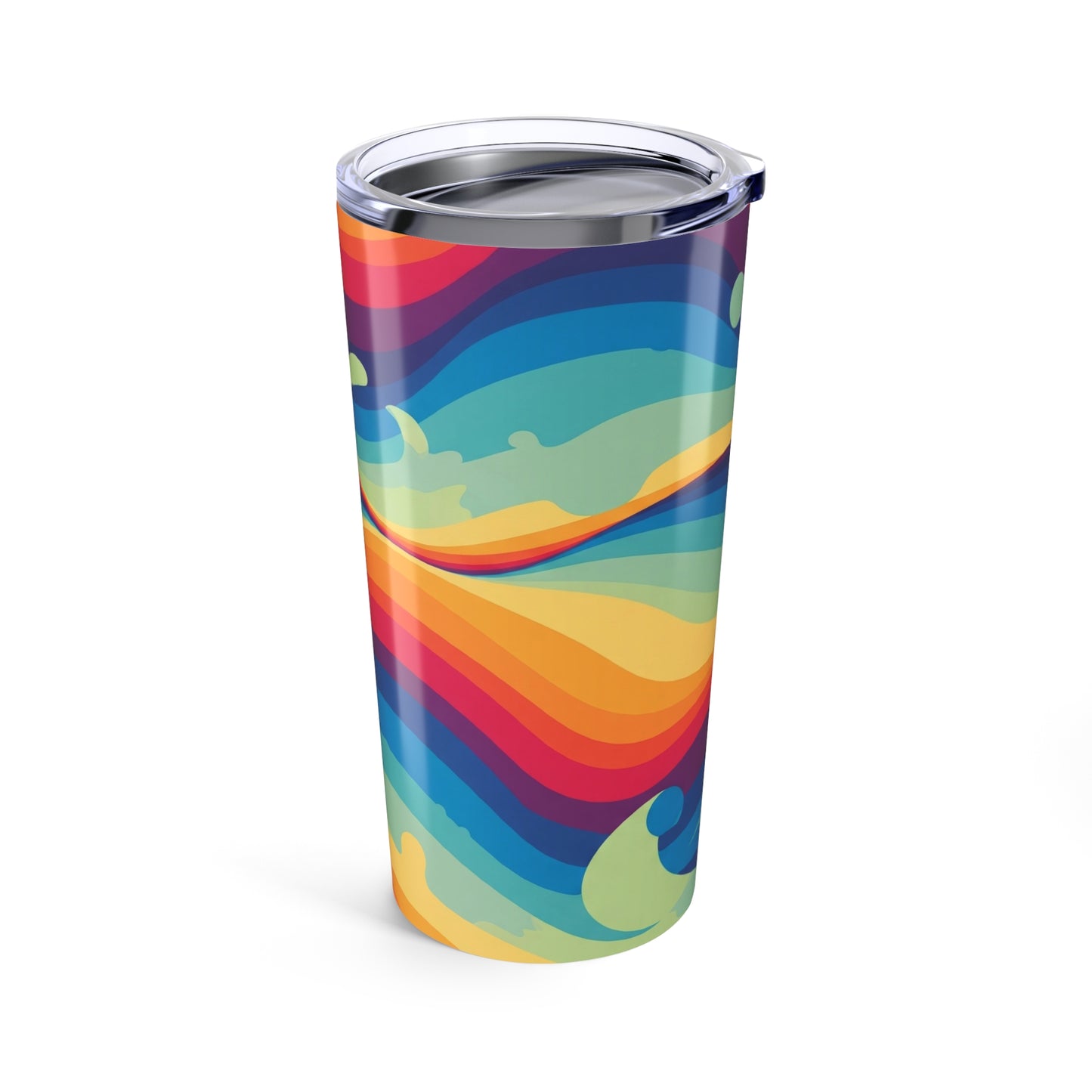20oz Stainless Steel Tumbler With Double Wall Vacuum Insulation Keeps Drink Hot Or Cold Dishwasher Safe Travel Mug