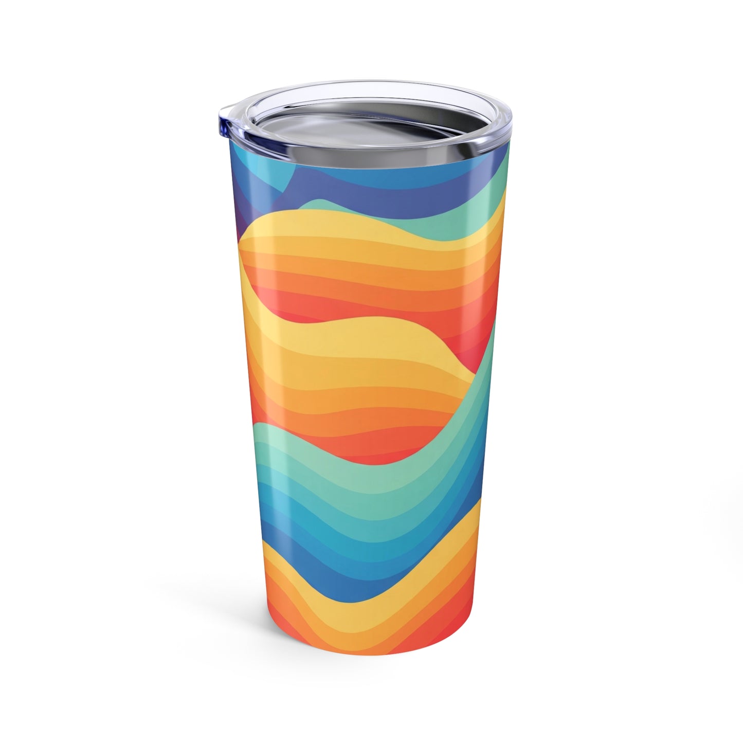 20oz Stainless Steel Coffee Cup Double Wall Vacuum Insulated Thermal Printed For Hot And Cold Drinks With Lids