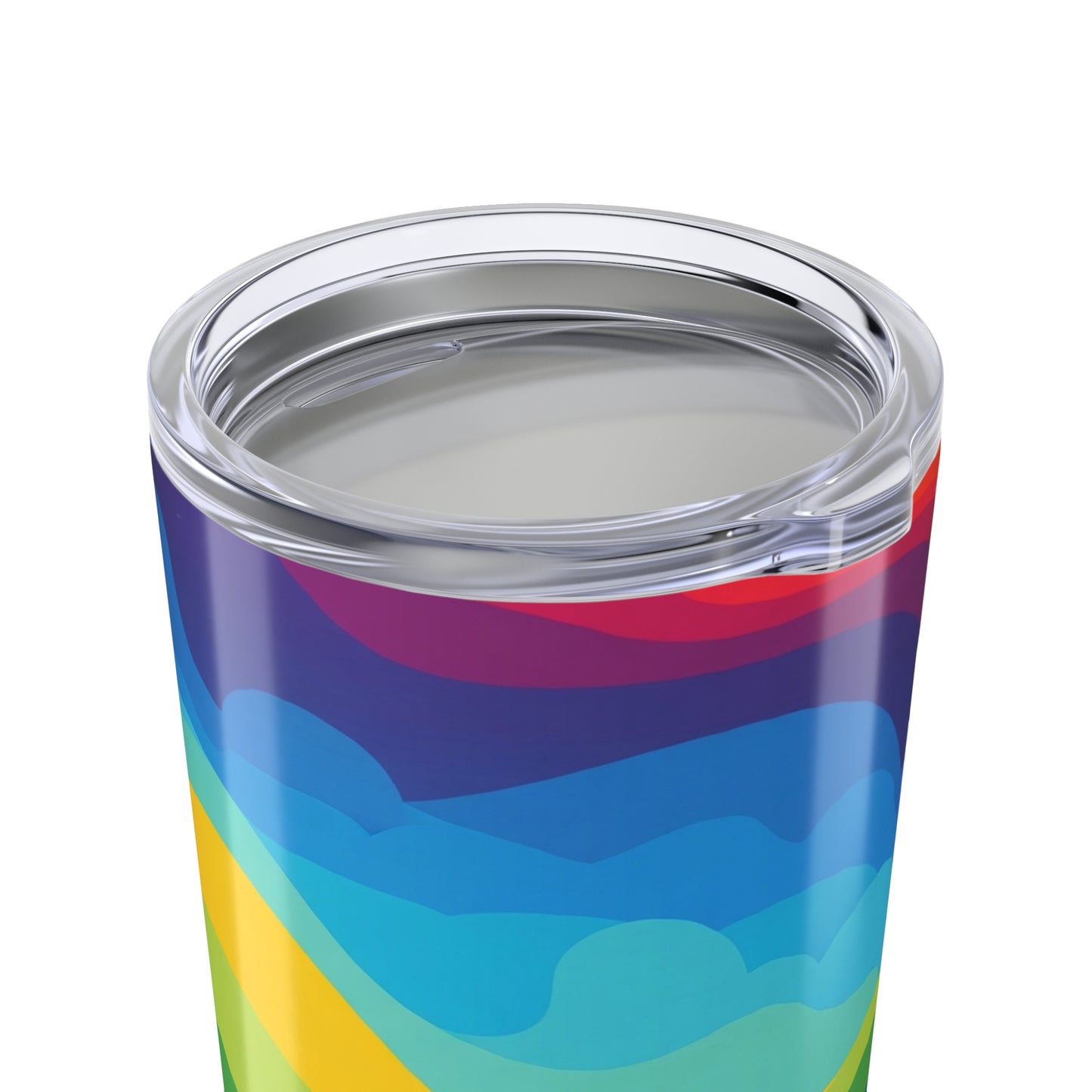 20 Oz Stainless Steel Printed Tumbler With Double Wall Vacuum Insulation Spill Resistant Lid For Hot And Cold