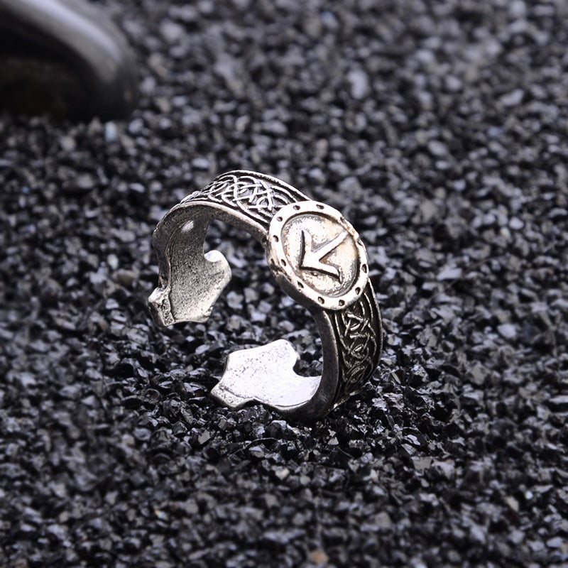 Electroplated Alloy Index Finger Ring Sleek Design Fashion Ring For Everyday Wear Durable Accessory Sleek Look