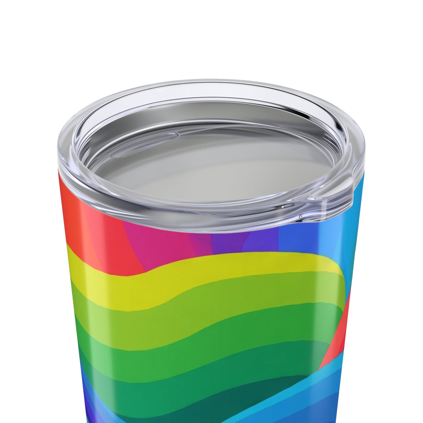 20 Ounce Steel Tumbler Printed Art Double Wall Insulation Spill Resistant Lid For Hot And Cold Beverages