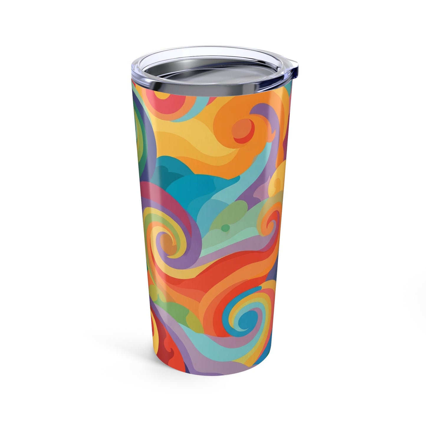 20 Oz Stainless Steel Tumbler With Double Wall Vacuum Insulation Keeps Beverages Hot Or Cold Printed Travel Mug
