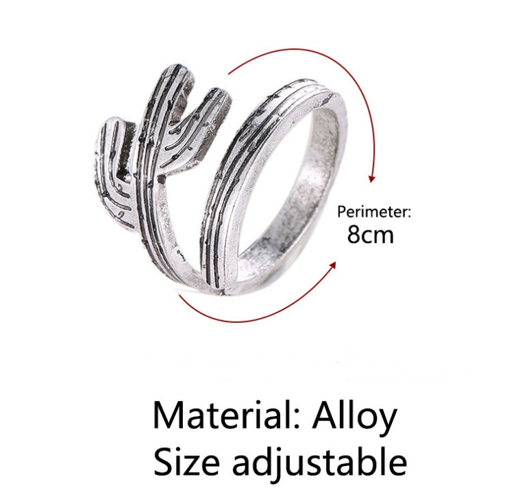 Womens Fairy Ring Exquisitely Plated Alloy Tree Ring Nature Inspired Jewelry Accessory Elegant Plated Ring For