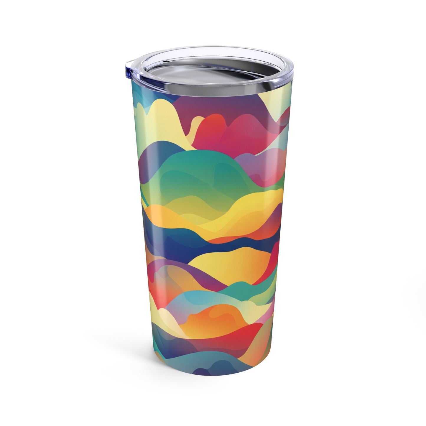 20oz Double Wall Stainless Steel Tumbler With Vacuum Insulation And Spill Resistant Lid For Hot And Cold Beverages
