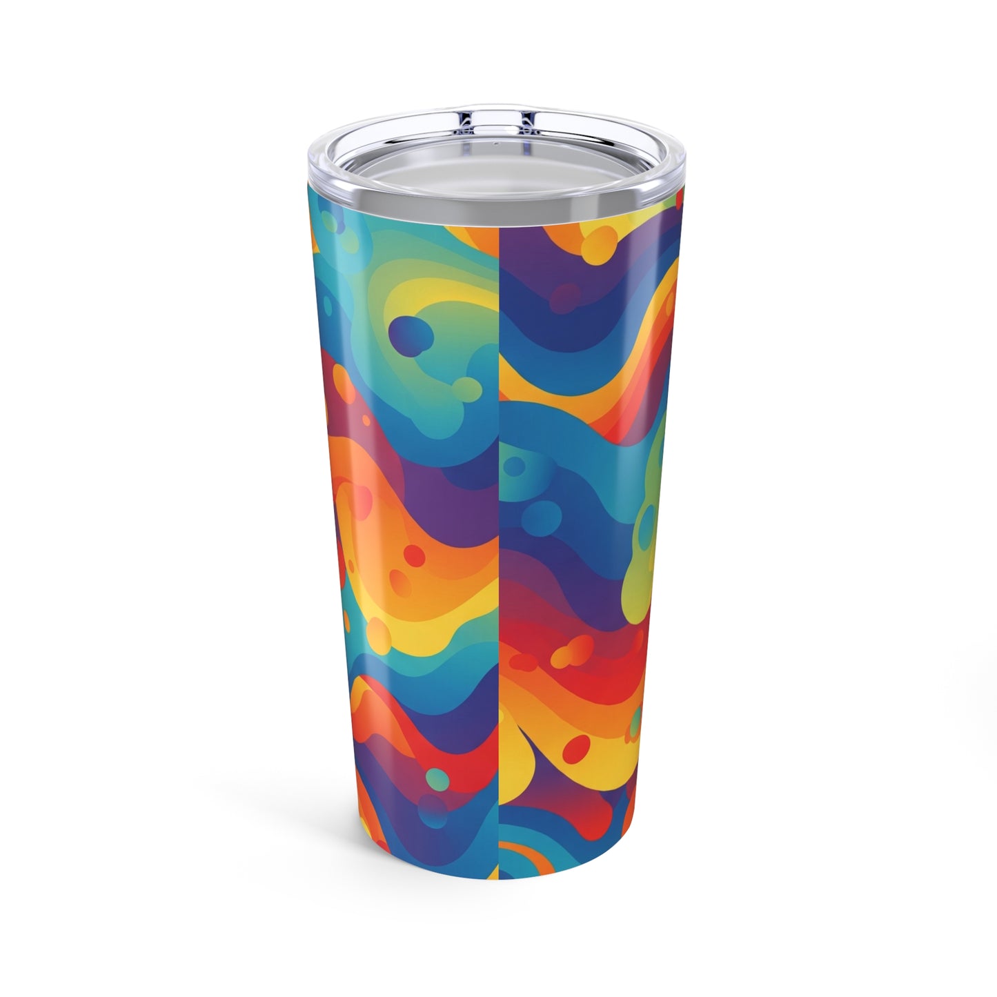 20oz Stainless Steel Tumbler With Double Wall Vacuum Insulation Leak Proof Durable Printed Travel Mug With Lid