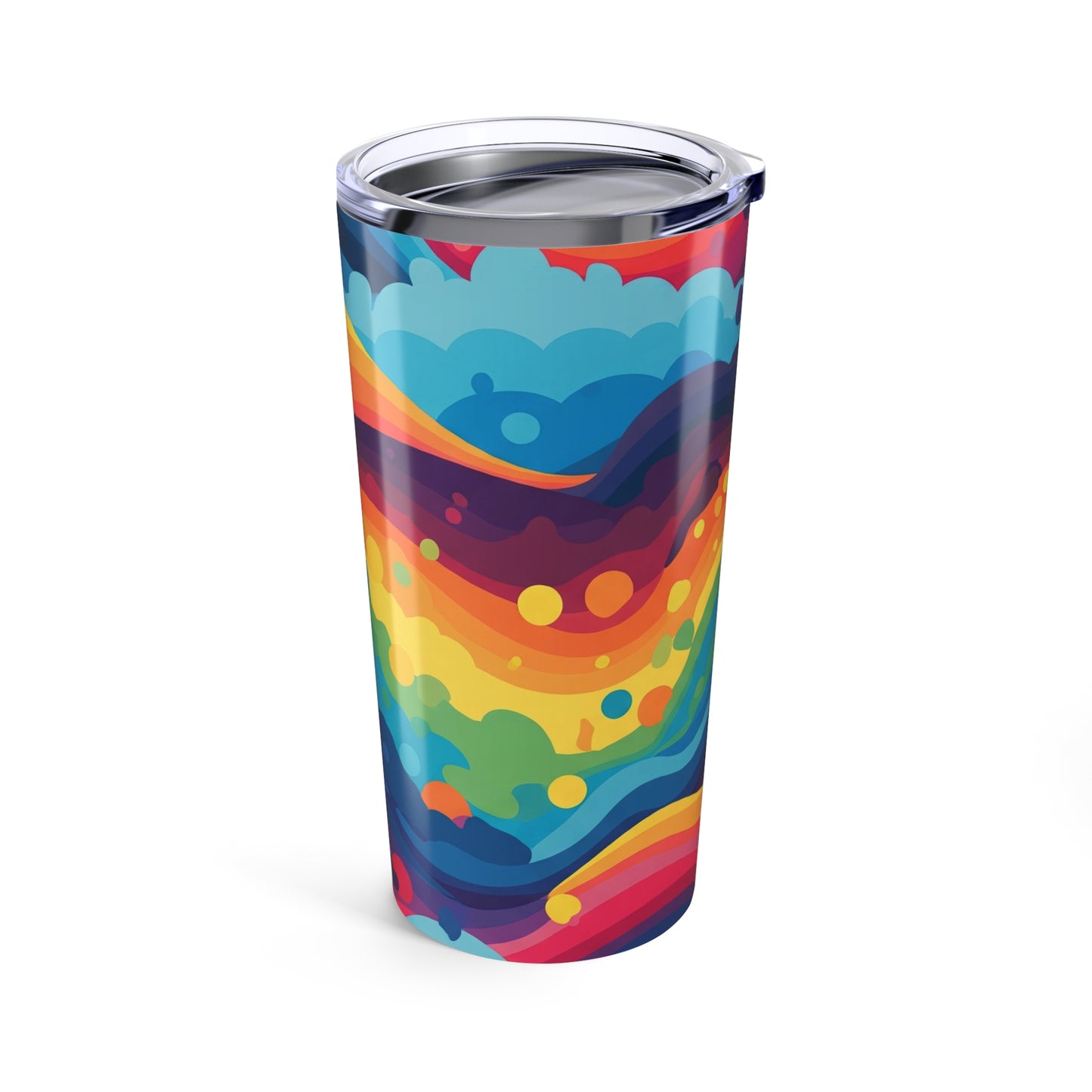 20oz Stainless Steel Tumbler Double Wall Vacuum Insulation For Hot Or Cold Beverages Spill Resistant Travel Mug Lid