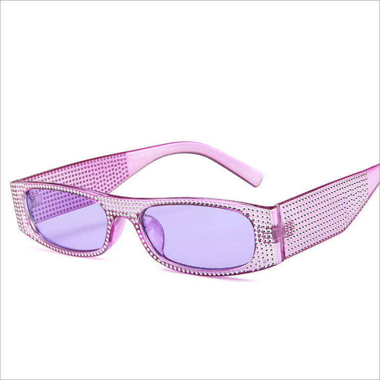 Diamond Sunglasses for Adults Eye Protection Fashion