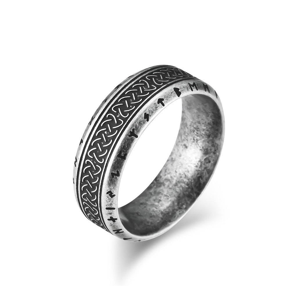 Unisex Titanium Steel Ring Polished Finish Steel Gold Black