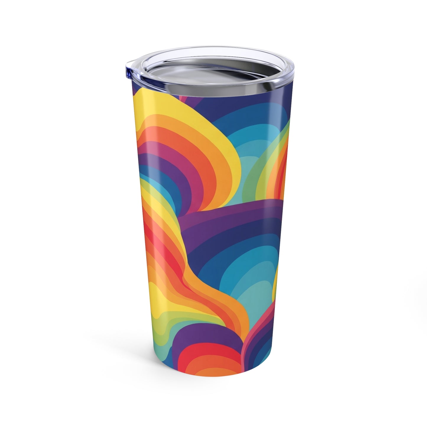 20oz Stainless Steel Coffee Cup With Double Wall Vacuum Insulation BPA Free Leak Proof Durable Printed Finish No