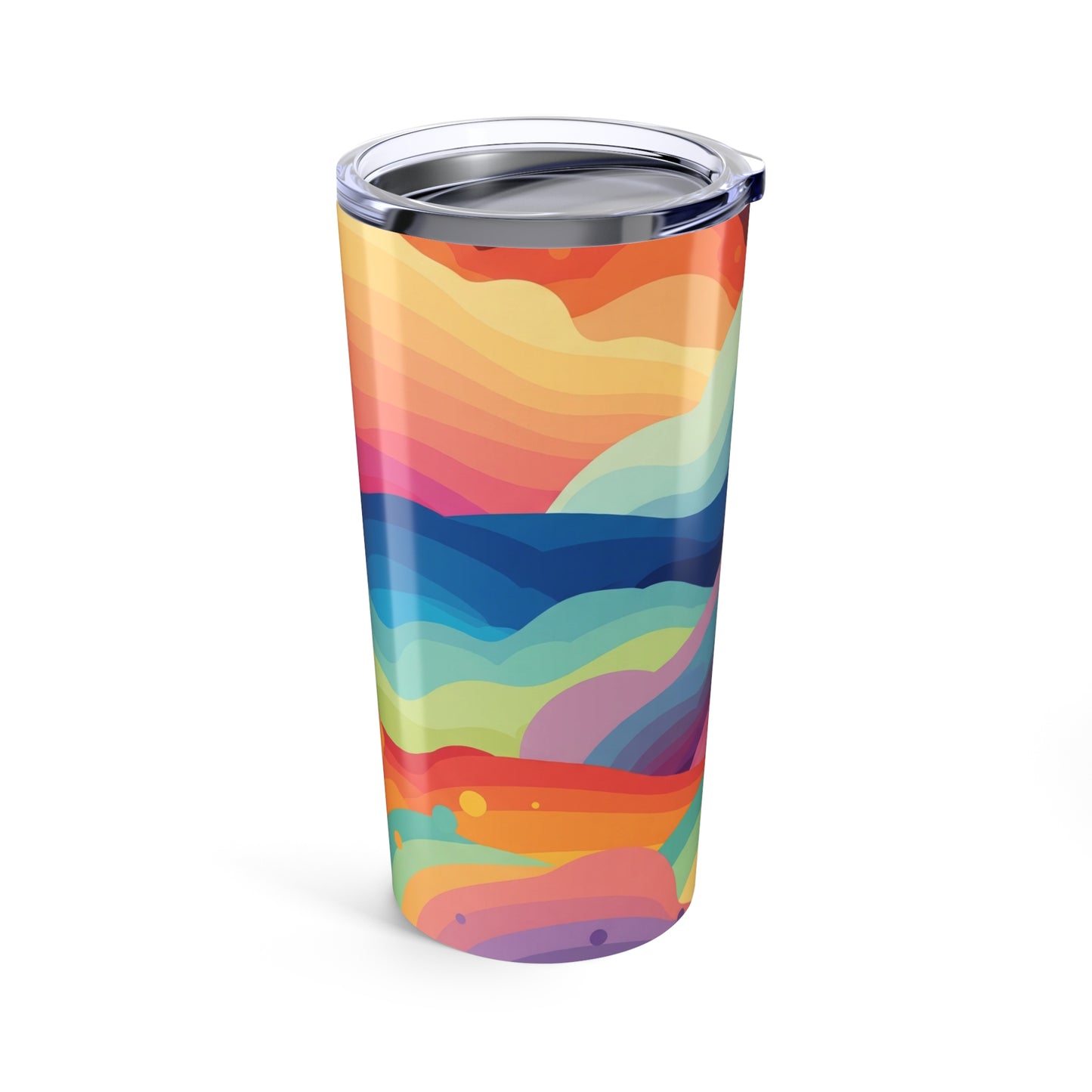 20oz Stainless Steel Tumbler With Double Wall Vacuum Insulation For Hot Or Cold Beverages Spill Proof Travel Cup