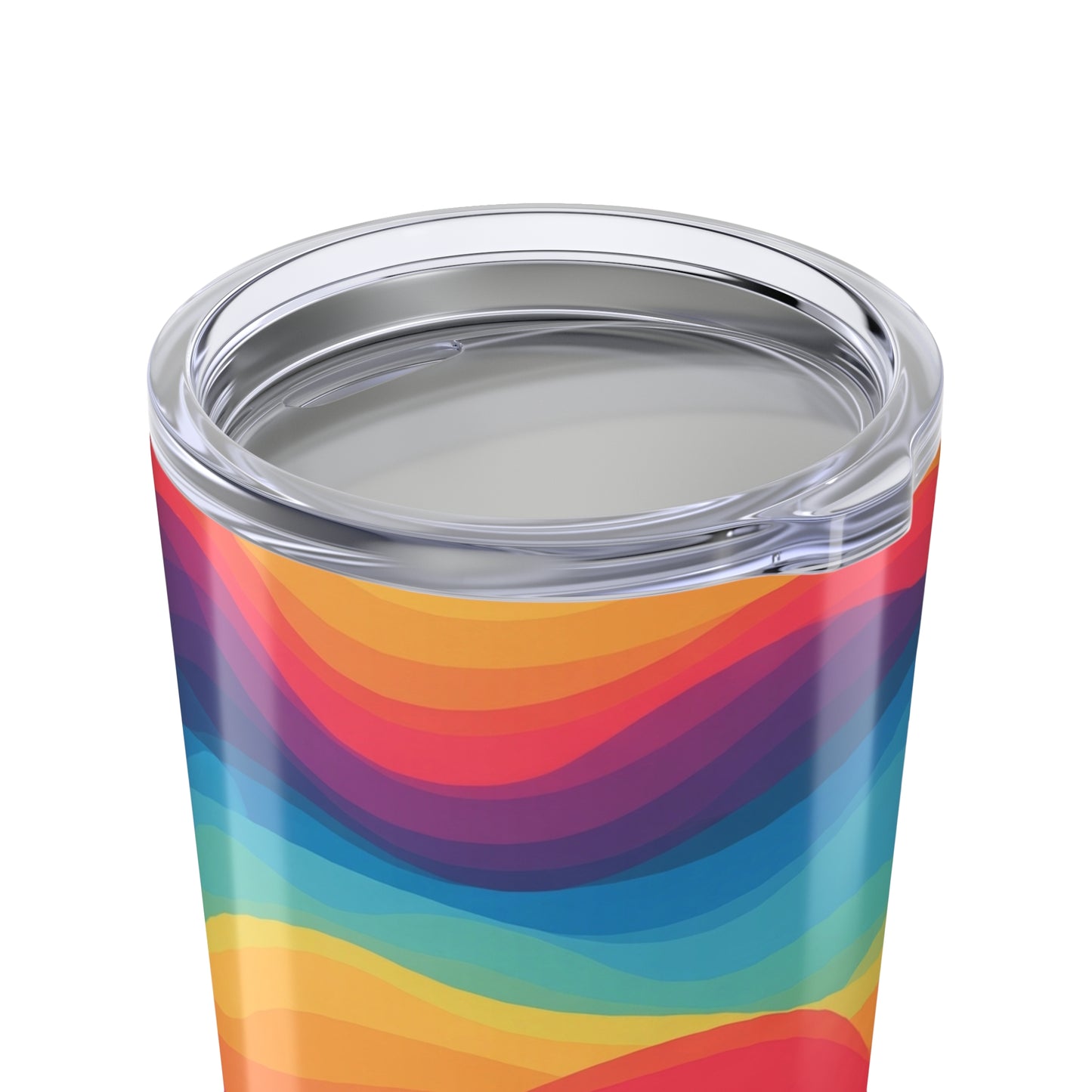 20oz Stainless Steel Tumbler With Vibrant Printed Design Double Wall Insulation Keeps Beverages Hot Or Cold On The