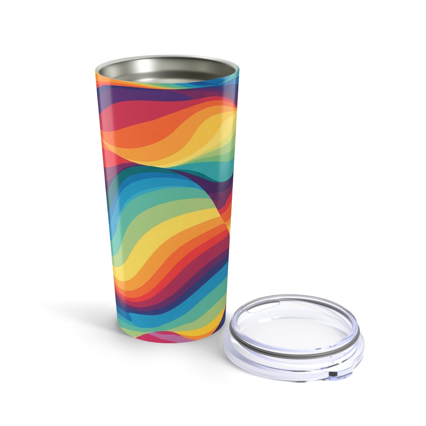 20 Oz Stainless Steel Tumbler With Double Wall Vacuum Insulation Leak Proof Travel Mug For Hot Or Cold Beverages